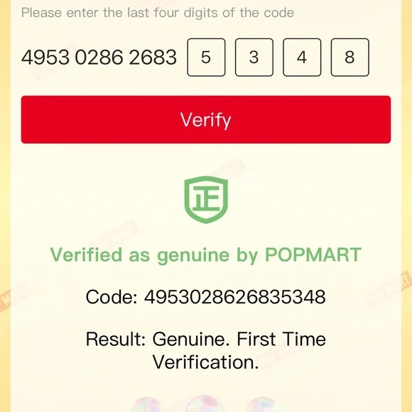 Pop Mart Authentic Labubu Monsters Big Into Energy Plush Secret ID NEW - Picture 4 of 7